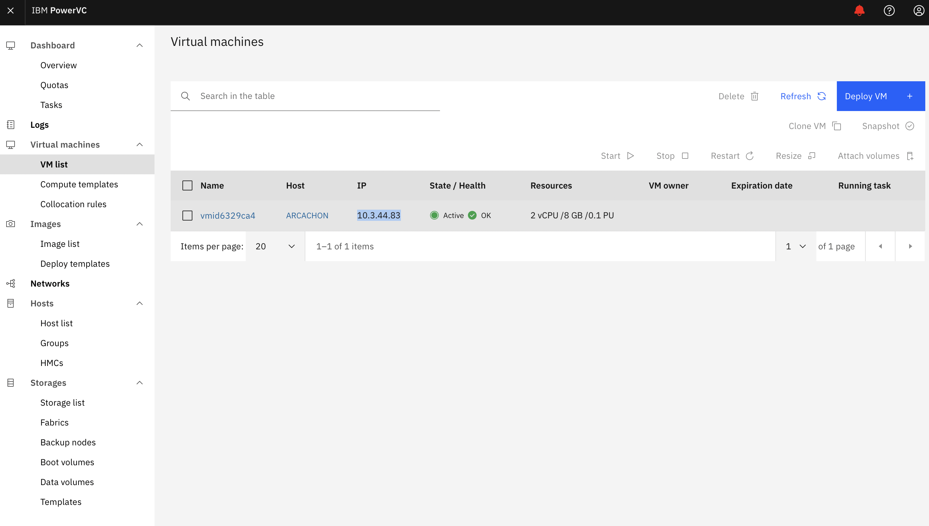 Deploy an AIX Partition on PowerVC using Ansible Red Hat Ansible